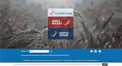 Desktop Screenshot of newpharm.it